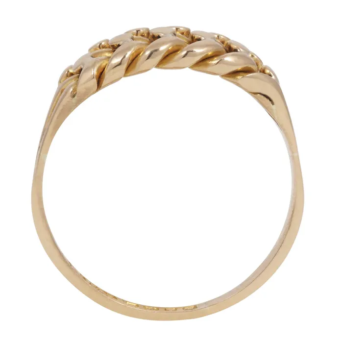 Antique Vintage Jewelry Royal Gold Keeper Ring Rings