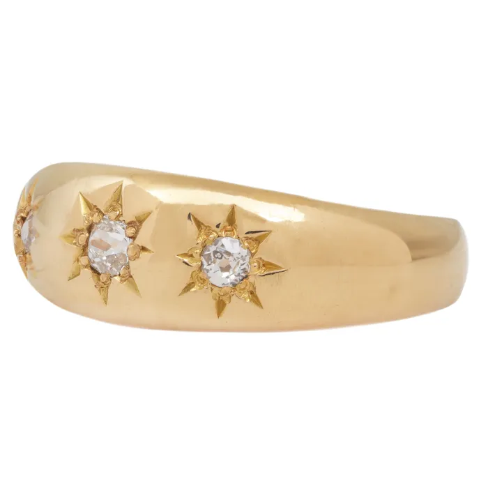 Rings Antique Vintage Jewelry Victorian Diamond Star Ring