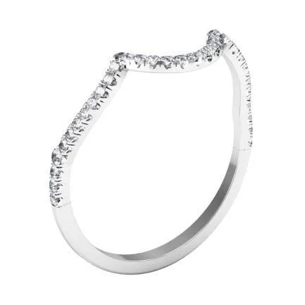 Rings deBebians UPave Diamond Wedding Ring
