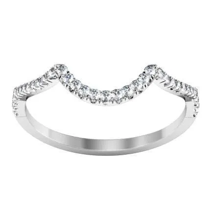 Rings deBebians UPave Diamond Wedding Ring