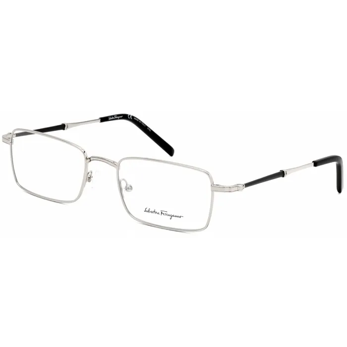 Rings Salvatore Ferragamo Salvatore Ferragamo Mens Eyeglasses Full Rim Shiny Silver Metal Frame SF2212 045 Rings Salvatore Ferragamo Salvatore Ferragamo Mens Eyeglasses Full Rim Shiny Silver Metal Frame SF2212 045